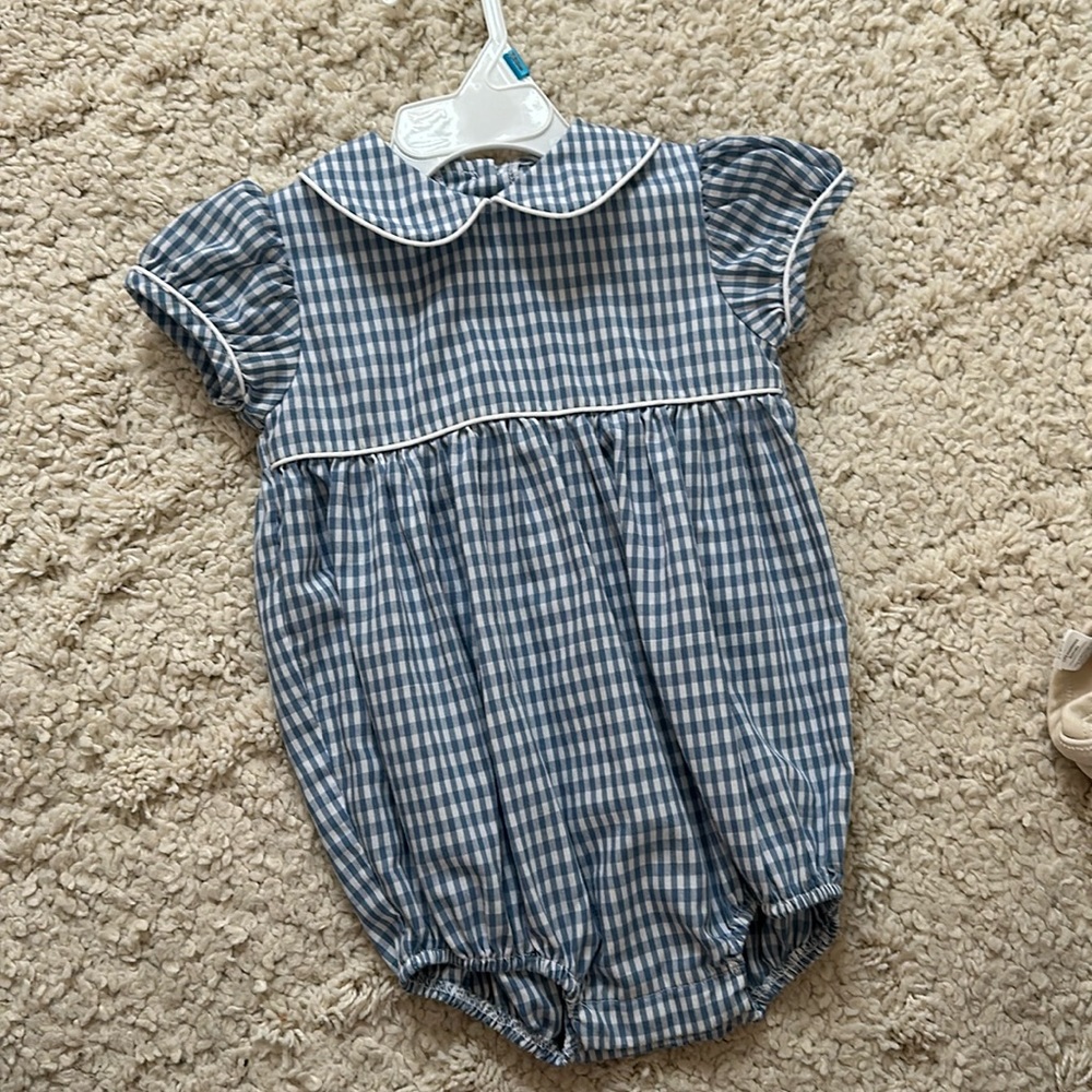 Little English Girls Bubble - 12m